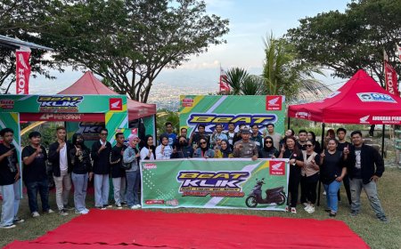 Honda BeAT KLIK Family Weekend Meriahkan Kota Palu