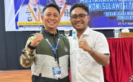 KONI Poso Suport Fathur Razaq
