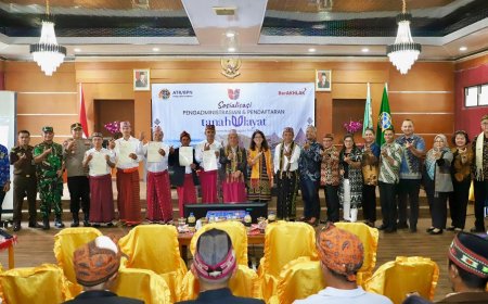 Pendaftaran Tanah Ulayat Wujudkan Arahan Presiden dalam Pengelolaan Tanah yang Berkeadilan