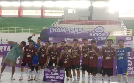 Juara Regional Sulawesi, SMA Negeri 2 Raha ke Grand Final AXIS Nation Cup 2025