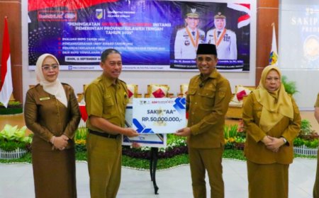 Brida Sulteng Raih Predikat AA di SAKIP Award 2025