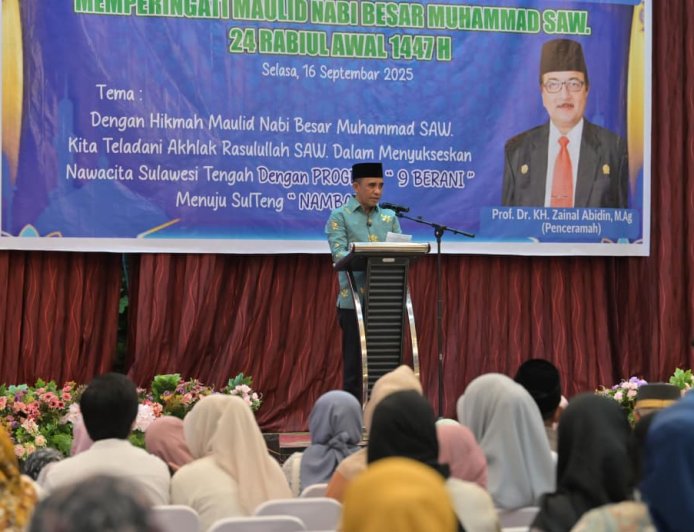 Gubernur Ajak KKB Sukseskan Nawacita Sulteng
