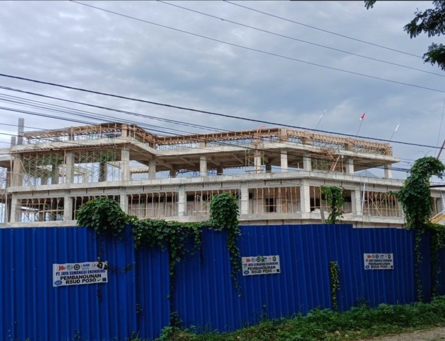 LSM Soroti Pembangunan RSUD Poso yang Mangkrak