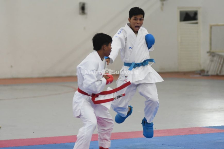 Palu Selatan Juara Umum Karate Porkot Palu 2025