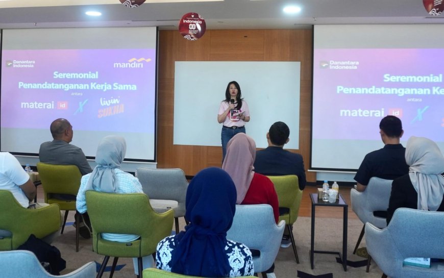 Bank Mandiri Perkuat Pendapatan Negara Lewat Pembelian e-Materai