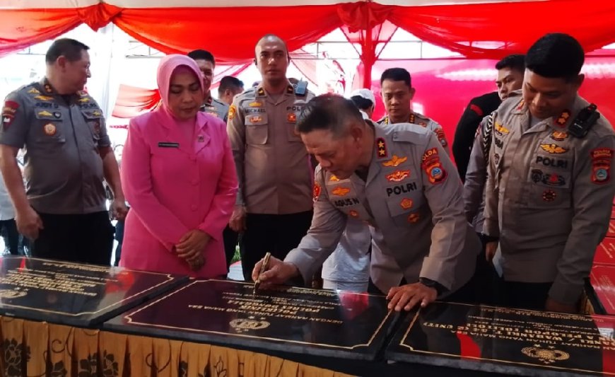 Kapolda Sulteng Resmikan Gedung Rawat Inap VVIP Bhara Daksa Rumkit Bhayangkara Palu