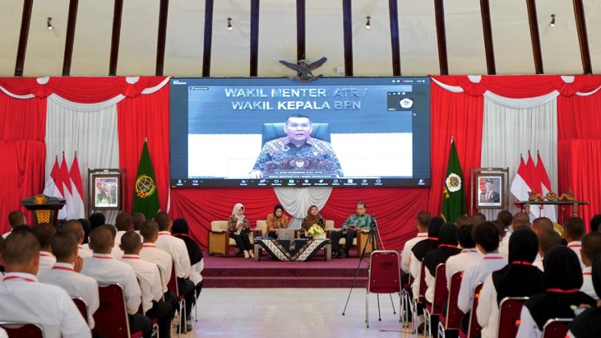Wamen Ossy Titip Tiga Nilai yang Perlu Dipedomani Taruna/i STPN