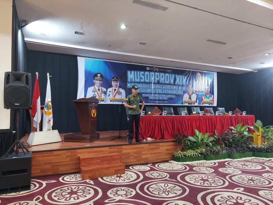 KONI Sulteng Gelar Musorprov XIV, Berikut Rundown-nya