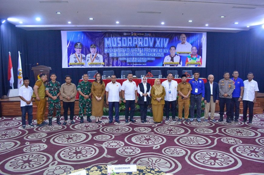 Musorprov KONI Sulteng ke-15 Digelar, Targetkan Prestasi Lebih Tinggi