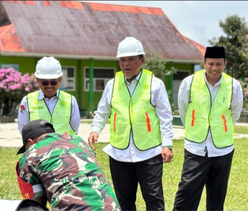 MTsN 3 Poso Bangun Gedung Laboratorium dan Perpustakaan