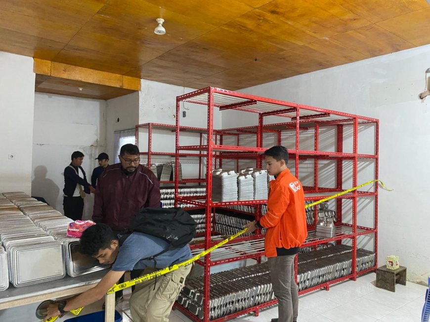Kasus Keracunan Makanan ‘MBG’ di Bangkep: Kantor SPPG Disegel,  44 Siswa Masih Dirawat