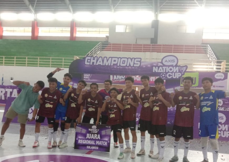 Juara Regional Sulawesi, SMA Negeri 2 Raha ke Grand Final AXIS Nation Cup 2025