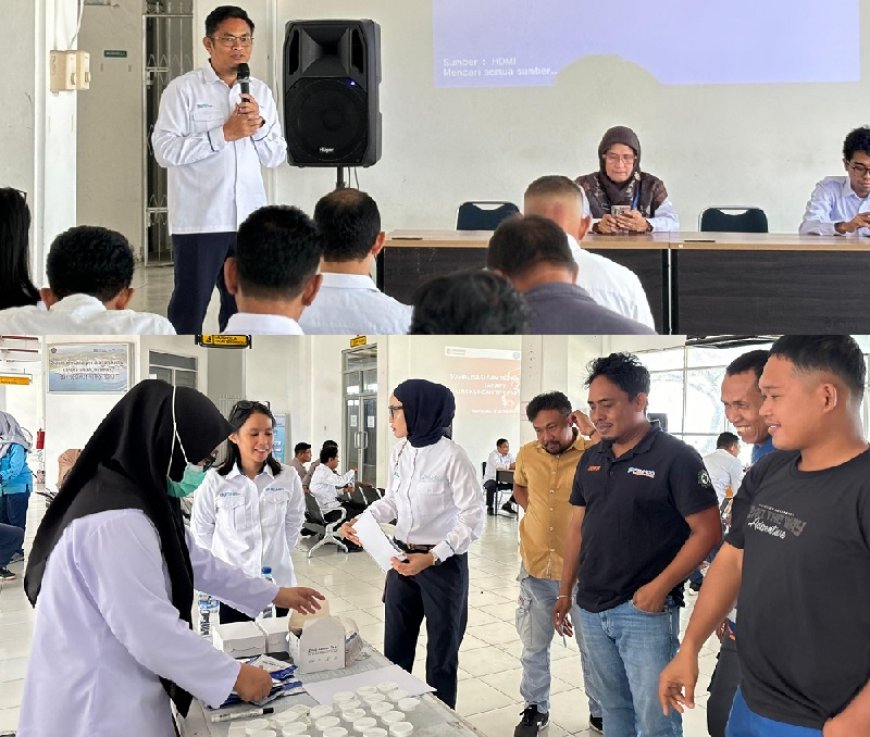 PT Pelindo Terminal Petikemas Laksanakan Sosialisasi Bahaya Narkoba di Lingkungan TPK Pantoloan
