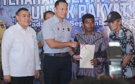 Lewat Sertipikasi, Kementerian ATR/BPN Pastikan Pengelolaan dan Kepastian Hukum Atas Tanah Ulayat di Sumatra Barat