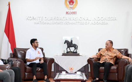Ketum KONI Sulteng Konsolidasi ke KONI Pusat