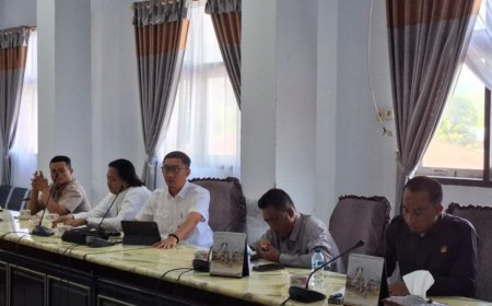 DPRD Poso RDP Bersama Bulog  Bahas Serapan Beras Petani