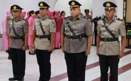 Kasi Humas, Kasiwas dan Kasi Propam Polres Poso Berganti