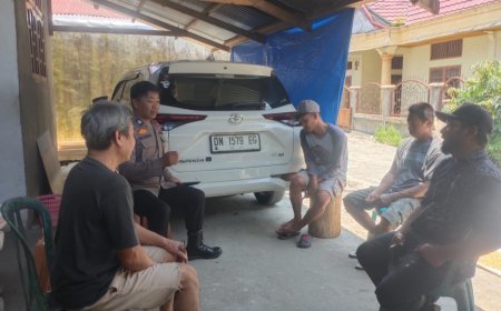 Bhabinkamtibmas Kayamanya  Mediasi Perselisihan Warga