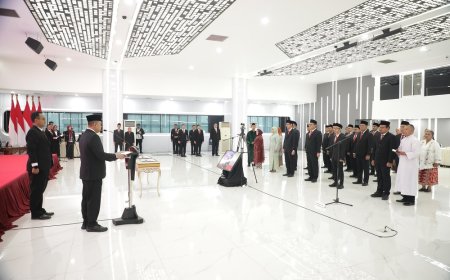 Lantik 804 Pejabat, Menteri Nusron: Pelantikan Berkala Cerminkan Organisasi yang Sehat
