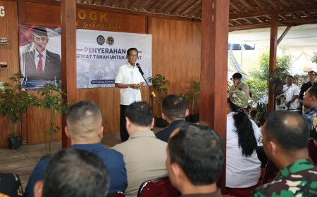 Sri Sultan Apresiasi Penyerahan Sertipikat Tanah untuk Masyarakat Gunungkidul