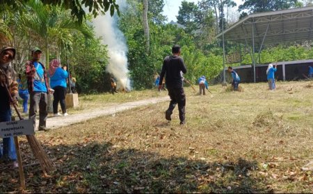 Sambut FDP, ASN Bersihkan Objek Wisata