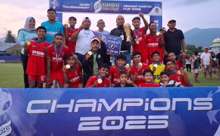 PSM Poboya Juara Turnamen Asnawi Rasyid Cup 2025