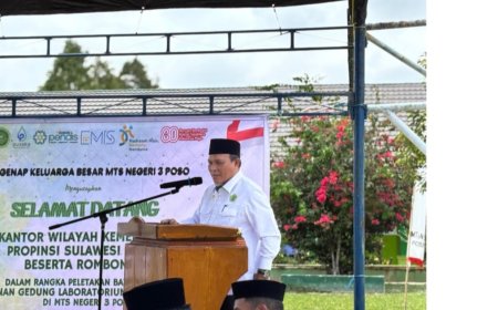 Lab dan Perpustakaan Baru MTsN 3 Poso  Diharap Tingkatkan Kualitas Belajar