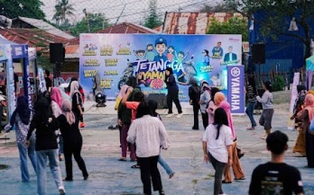Yamaha Hadirkan Kemeriahan Pertama di Kelurahan Donggala Kodi