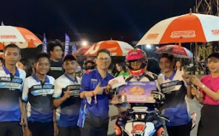 Yamaha Dukung Penuh Kejuaraan Nasional Balap Motor – Pirelli Motoprix 2025 di Sirkuit Panggona Palu