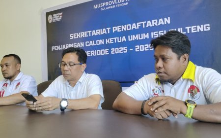ISSI Sulteng Gunakan Biaya Pendaftaran untuk Fasilitasi Pengcab Se-Sulteng