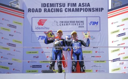Raih Double Podium, Tim Yamaha Indonesia Melesat di ARRC Sepang
