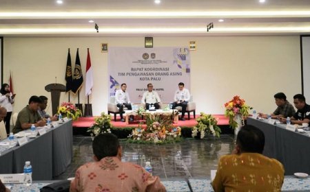Kantor Imigrasi Palu Tingkatkan Sinergitas Pengawasan Orang Asing
