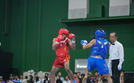 Sarlan Lengkapi Medali  Sulteng di PON Bela Diri 2025