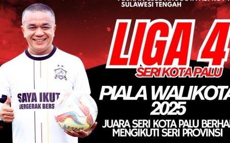 Liga 4 Piala Walikota Palu Digulir 15 November, Ini Syaratnya