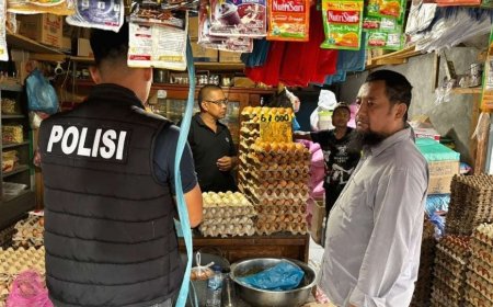 Polres dan Disperindag Pastikan Harga dan Stok Beras Stabil