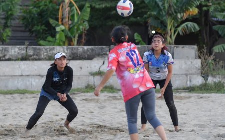 Sulteng Kirim Empat Atlet Voli Pantai ke Popnas 2025 Jakarta
