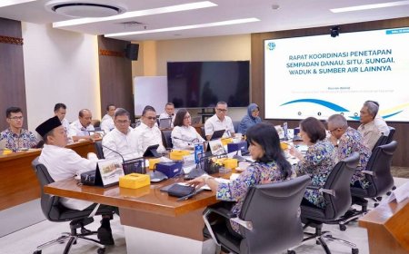 Bahas Penertiban Sempadan Sungai, Menteri Nusron Ingatkan Pentingnya Langkah Antisipatif Jelang Musim Hujan