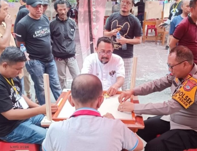 Turnamen Domino Kapolres CUP I  Perkuat Hubungan Kemitraan