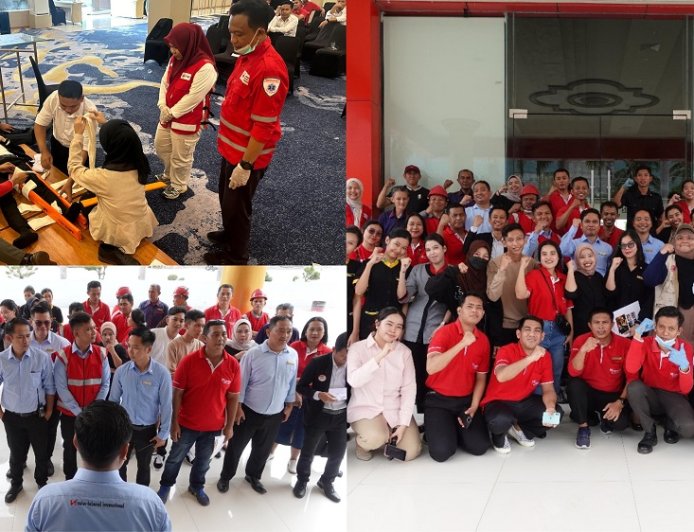 Swiss-Belhotel Silae Palu Gelar Fire and Earthquake Drill 2025 Bersama BNPB dan PMI Kota Palu