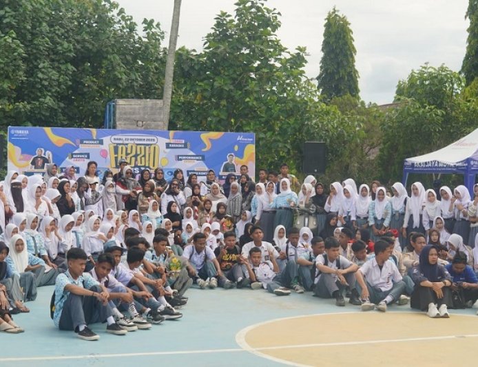 Yamaha Hadirkan Fazzio Goes to School di SMAN 1 Sindue