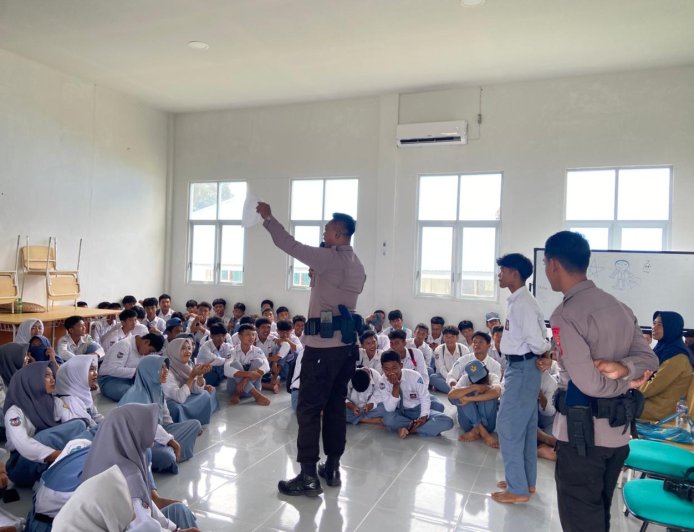 Brimob Goes to School, Tanamkan Semangat Kebangsaan kepada Siswa
