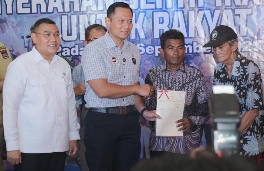 Lewat Sertipikasi, Kementerian ATR/BPN Pastikan Pengelolaan dan Kepastian Hukum Atas Tanah Ulayat di Sumatra Barat