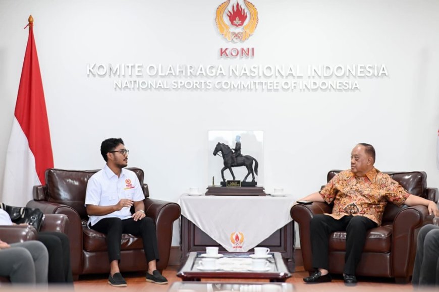 Ketum KONI Sulteng Konsolidasi ke KONI Pusat