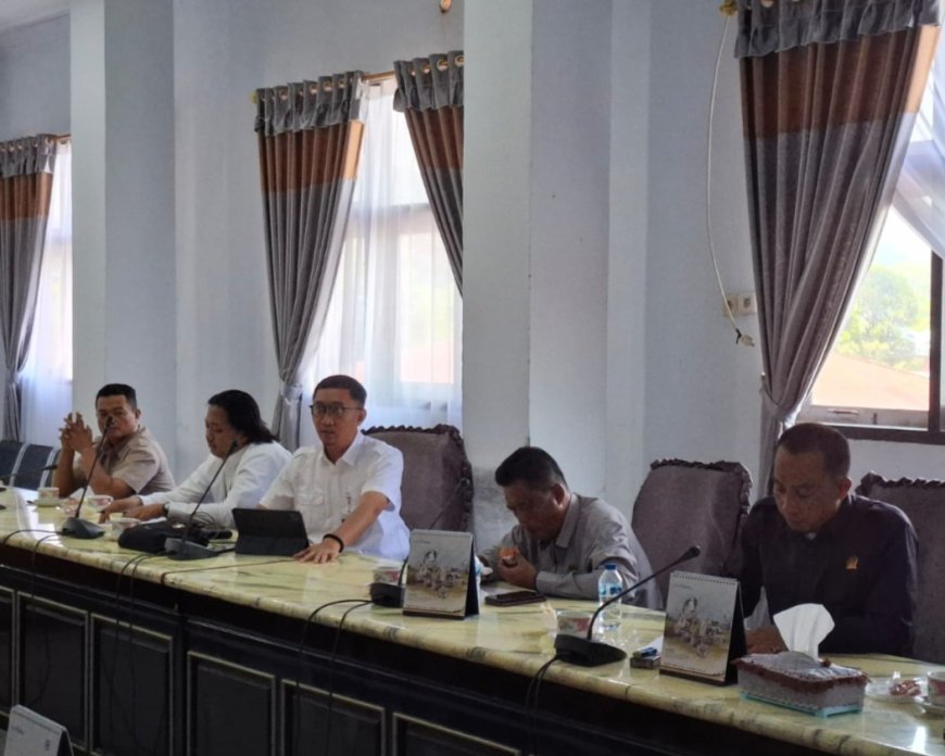 DPRD Poso RDP Bersama Bulog  Bahas Serapan Beras Petani