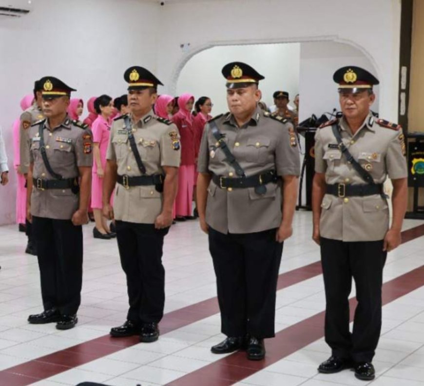 Kasi Humas, Kasiwas dan Kasi Propam Polres Poso Berganti