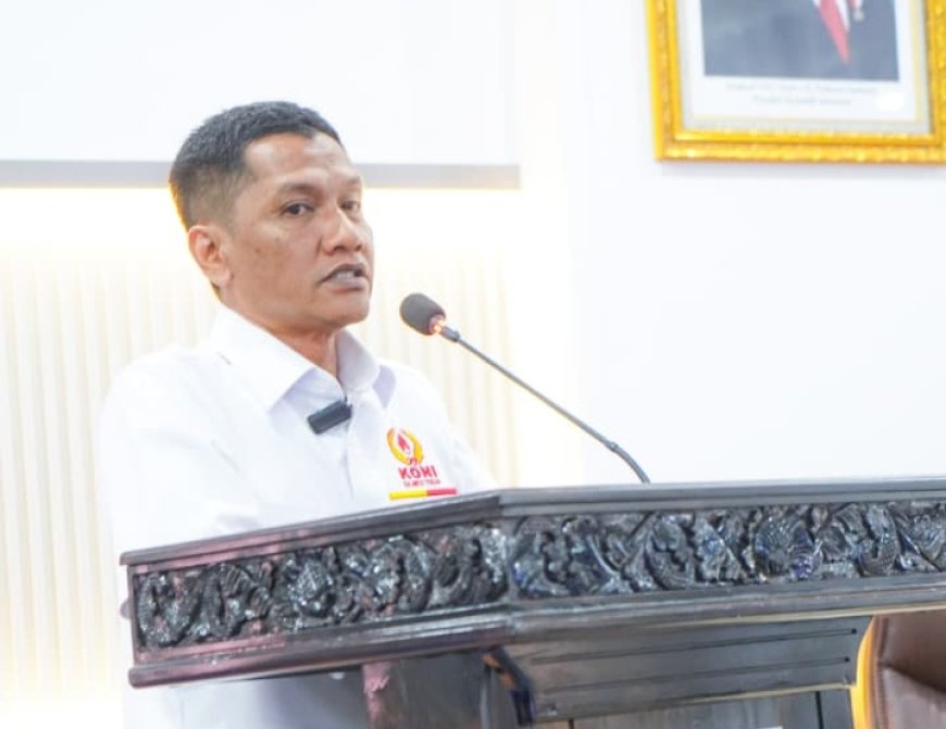 KONI Sulteng Akan Tertibkan Pendataan Cabor dan Atlet