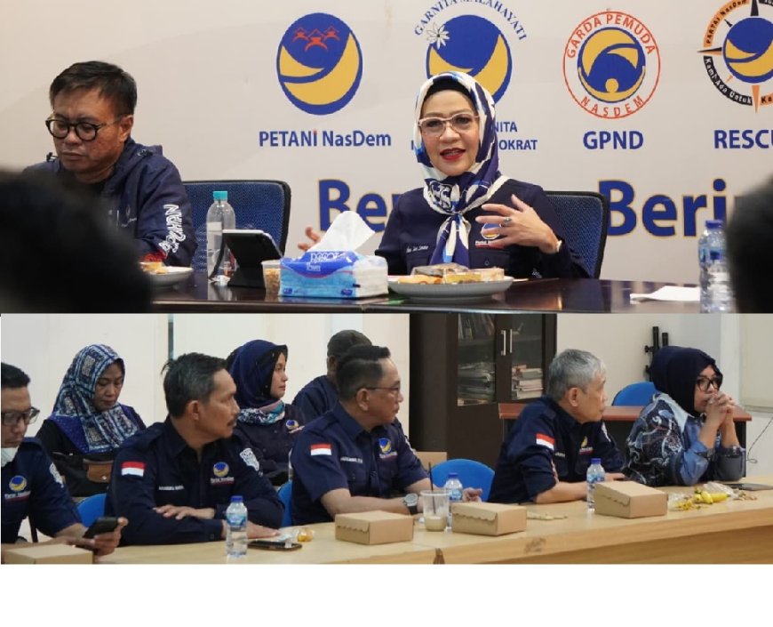 Konsolidasi Perdana Nasdem Sulteng, NSL Minta Pengurus Maksimalkan Soliditas dan Militansi