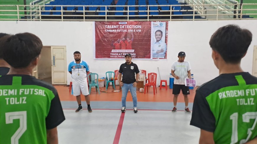 AFP Sulteng Gelar Talent Detection Timnas Futsal, Puluhan Pemain Berebut Tiket Region Sulawesi