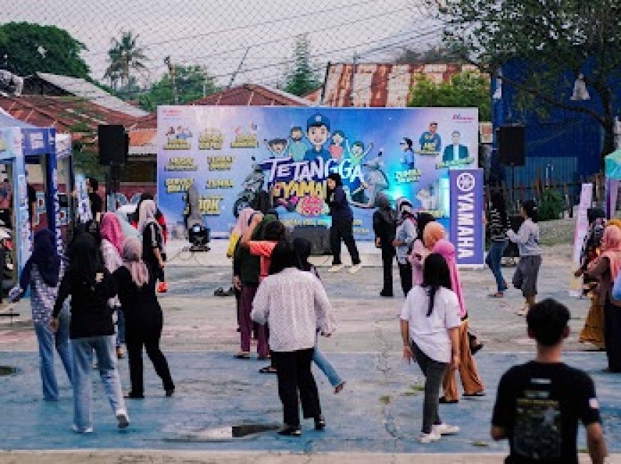 Yamaha Hadirkan Kemeriahan Pertama di Kelurahan Donggala Kodi