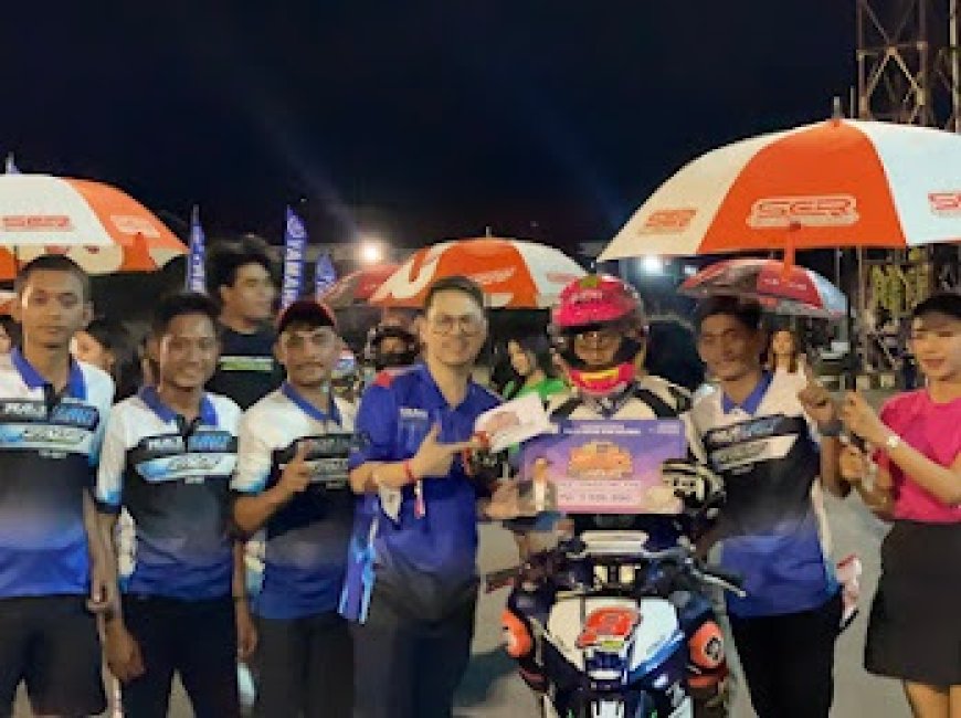 Yamaha Dukung Penuh Kejuaraan Nasional Balap Motor – Pirelli Motoprix 2025 di Sirkuit Panggona Palu